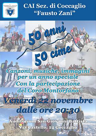 Serata conclusiva 50° cai coccaglio